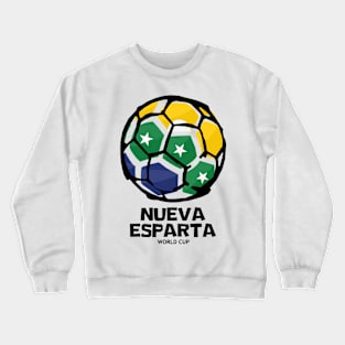 Nueva Esparta Football Country Flag Crewneck Sweatshirt